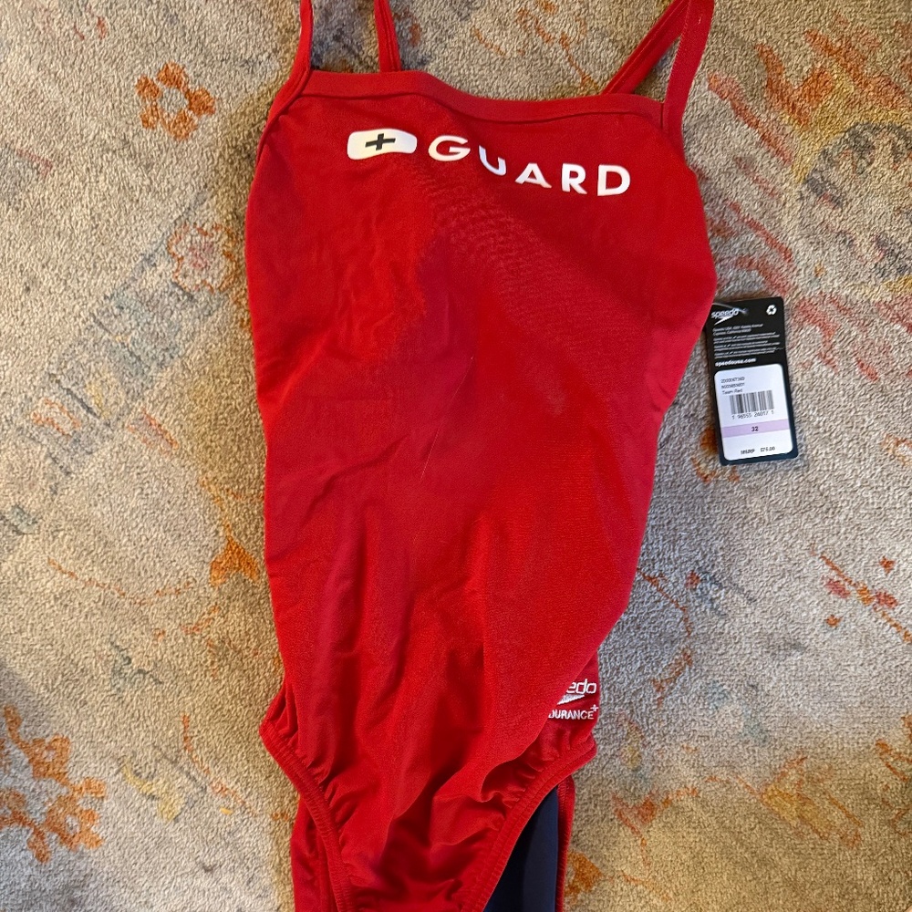 Speedo lifeguard swimsuit size 32